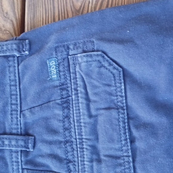 Izod men's blue cargo shorts size 38 - Picture 7 of 8